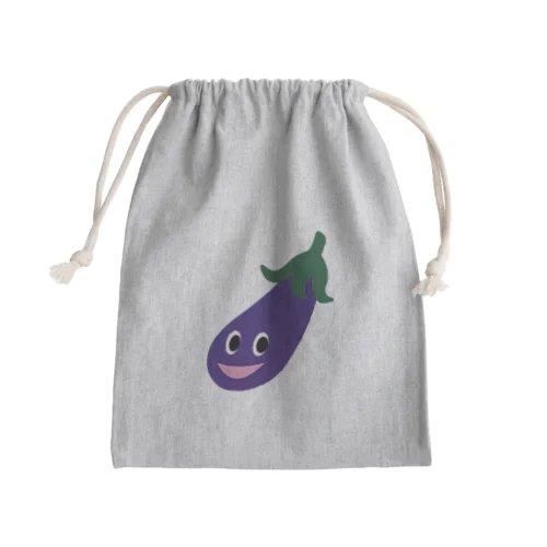 おナスくん Mini Drawstring Bag