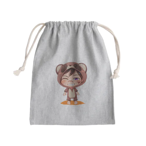 須戸コウ_着ぐるみミニキャラVer Mini Drawstring Bag