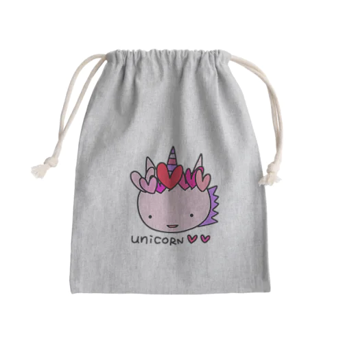 お嫁ユニコーン Mini Drawstring Bag