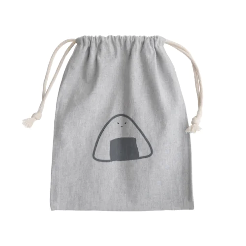 おにぎり Mini Drawstring Bag