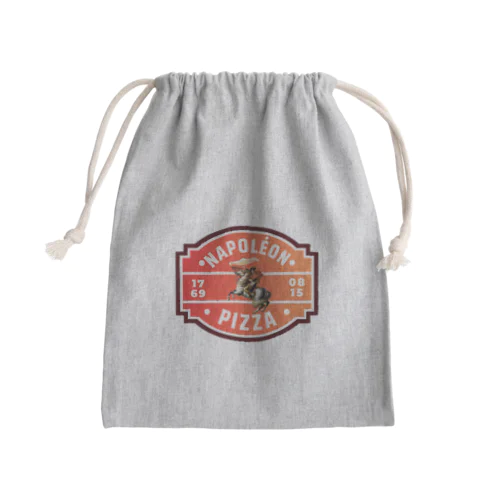 Napoléon pizza Mini Drawstring Bag