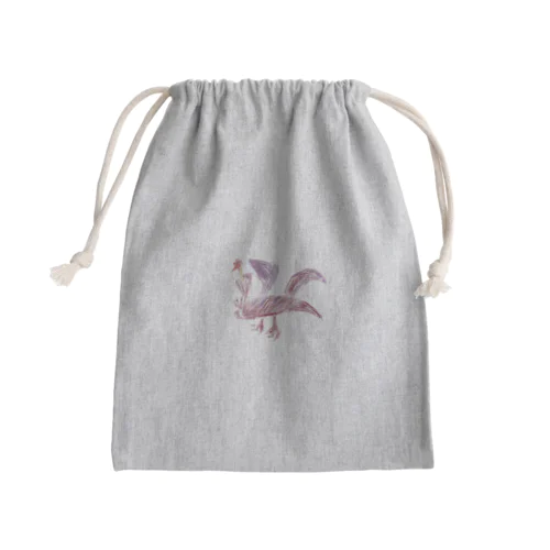 ダークドラゴン Mini Drawstring Bag