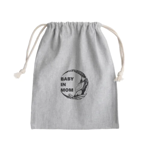 妊婦 Mini Drawstring Bag