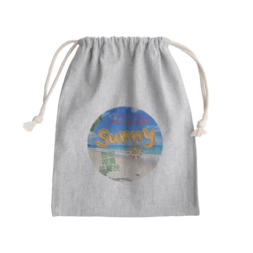 ラーメンマッスルくん💪 Mini Drawstring Bag