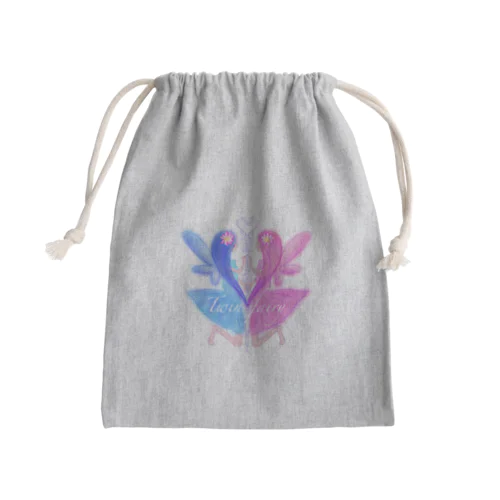 ツインfairy Mini Drawstring Bag