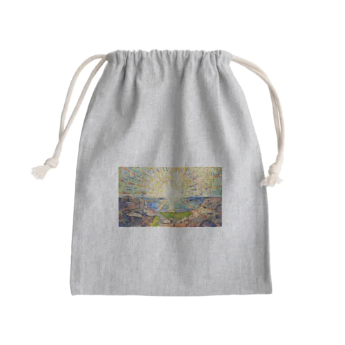 太陽 / The Sun Mini Drawstring Bag