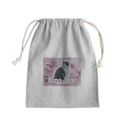 さくらハナちゃん🌸 Mini Drawstring Bag