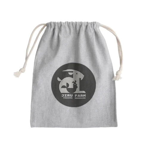 ジルファームのまあるいロゴ Mini Drawstring Bag