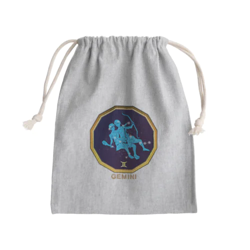 双子座 Mini Drawstring Bag