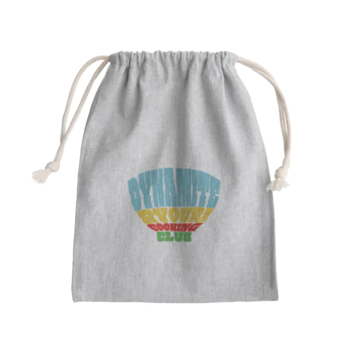 ダイナマイト料理クッキングクラブ公式ロゴ【OWANnon】 Mini Drawstring Bag