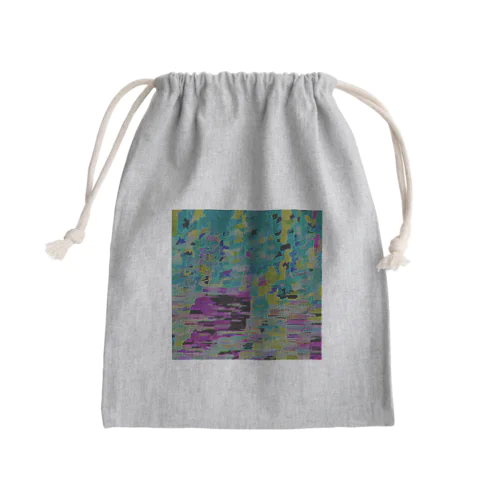 地図A Mini Drawstring Bag