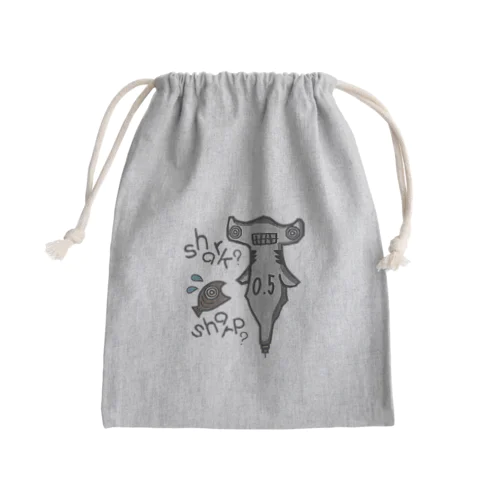 ハンマーヘッドシャープペン Mini Drawstring Bag