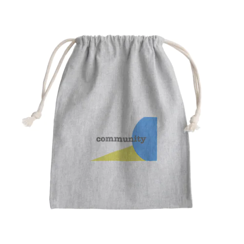 Community Mini Drawstring Bag