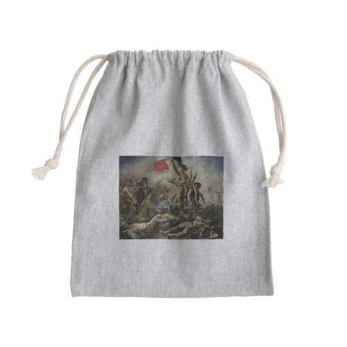 民衆を導く自由の女神 / Liberty Leading the People Mini Drawstring Bag