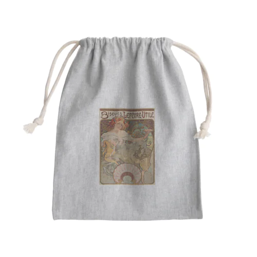 ルフェーヴル=ユティル・ビスケット / Biscuits Lefèvre-Utile Mini Drawstring Bag