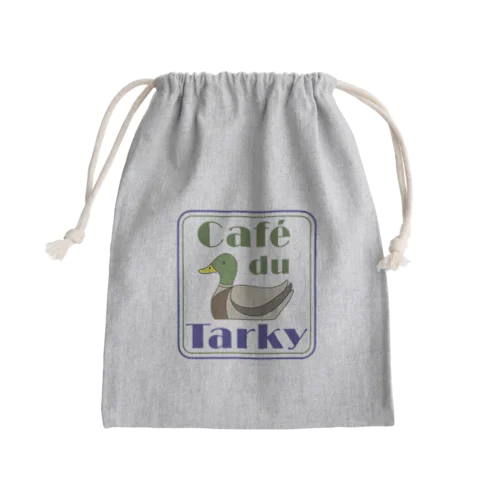 café du tarky Mini Drawstring Bag