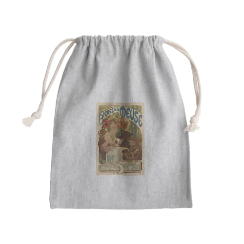 ムース川のビール / Beer of the Meuse Mini Drawstring Bag