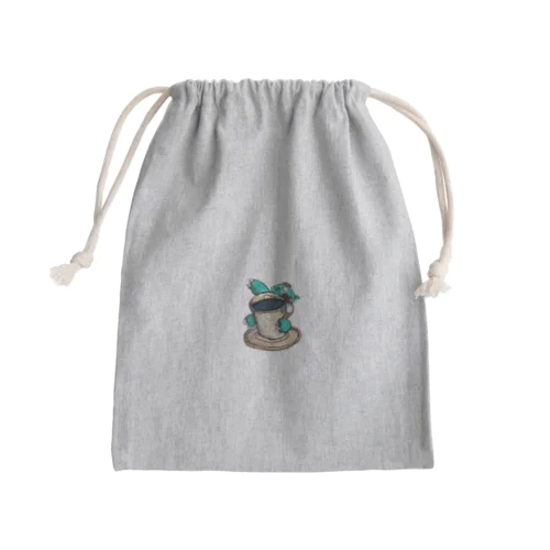 ティーカップモンスター Mini Drawstring Bag