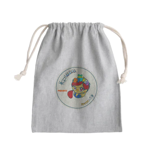 アロハ　ペケコ Mini Drawstring Bag