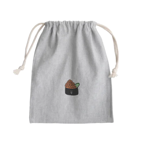 いくらたん軍艦のすがた Mini Drawstring Bag