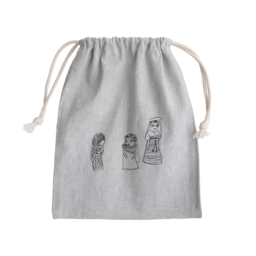 ウォーリードール Mini Drawstring Bag