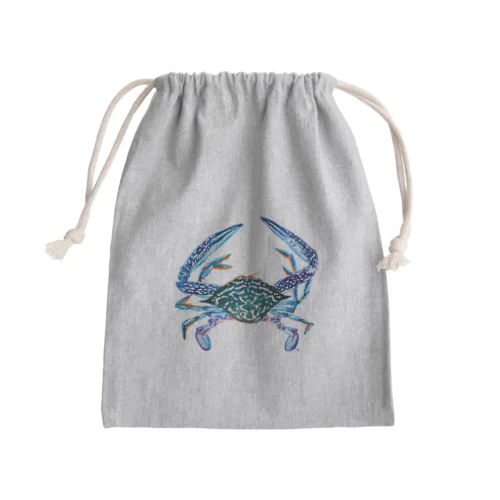 ガザミ Mini Drawstring Bag