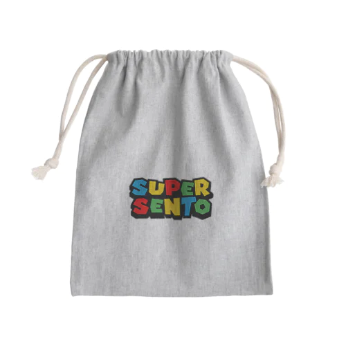 SUPER SENTO（スーパー銭湯） Mini Drawstring Bag