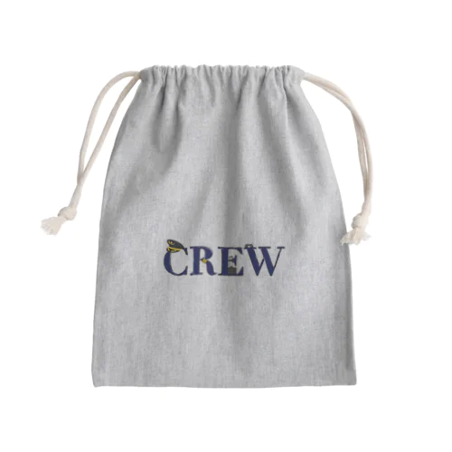 CREW-cock pit- Mini Drawstring Bag