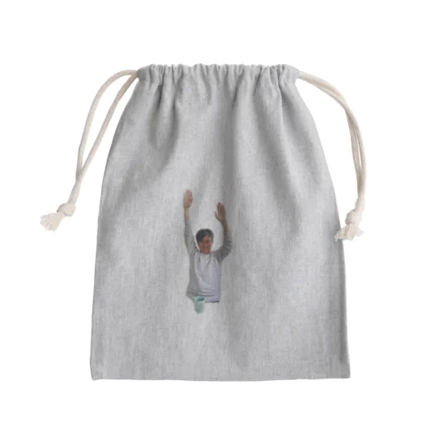 五十肩くん Mini Drawstring Bag