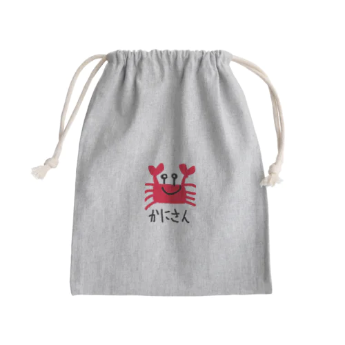 かにさんアイテムズ Mini Drawstring Bag