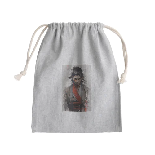 侍 サムライアート 其の壱 Mini Drawstring Bag