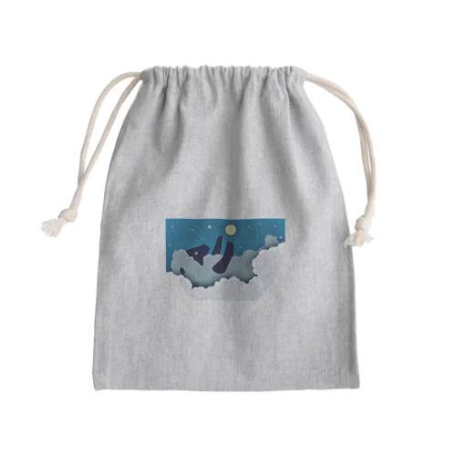 ままごと羊 ver2 Mini Drawstring Bag