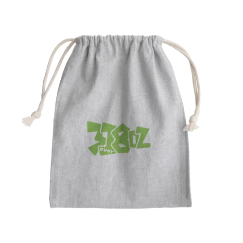 3/8ozブランド「ストリートロゴ」シリーズ ケミ Mini Drawstring Bag