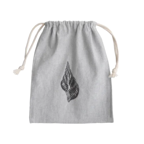 巻き貝が好き Mini Drawstring Bag