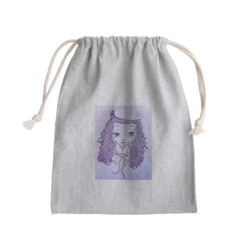 咲いた Mini Drawstring Bag