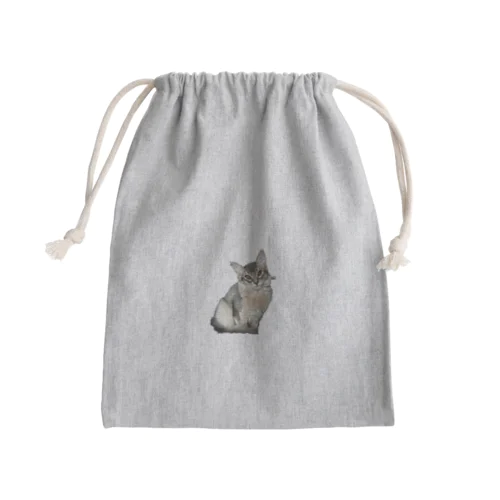 あお Mini Drawstring Bag