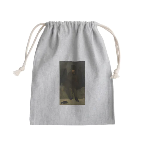 アブサンを飲む男 / The Absinthe Drinker Mini Drawstring Bag