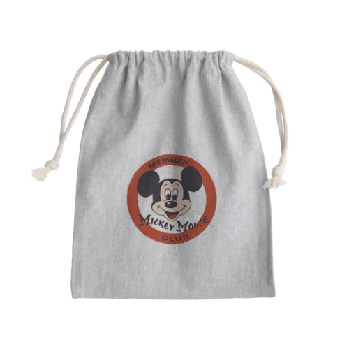 レトロミッキー Mini Drawstring Bag