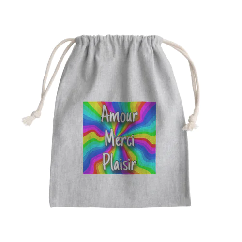 Amour Mini Drawstring Bag