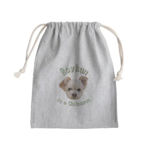 『ロイくんはチワプーです。』Ａタイプ Mini Drawstring Bag