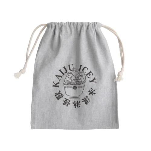 冰淇淋怪獸  Mini Drawstring Bag