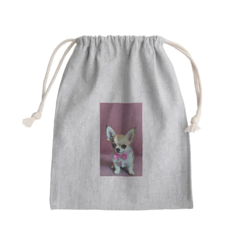 かわいいチーくん Mini Drawstring Bag