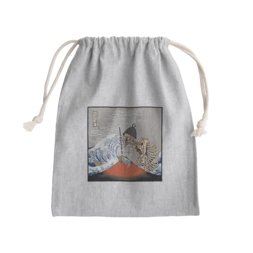 赤富士蒸気浴　熱風爽快 Mini Drawstring Bag