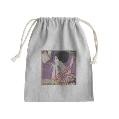 竹久夢二_＜LONG ENGAGEMENT＞婦人グラフ七月号表紙 大正浪漫 Mini Drawstring Bag