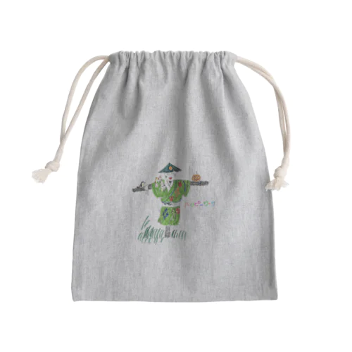 かかし　ハッピーワーク Mini Drawstring Bag