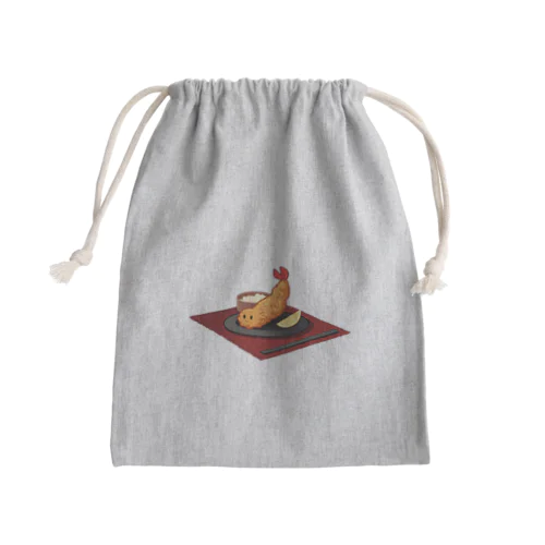 えんびふらい Mini Drawstring Bag