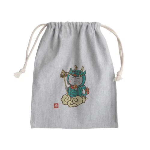 着ぐるみ 辰地蔵（雲） Mini Drawstring Bag