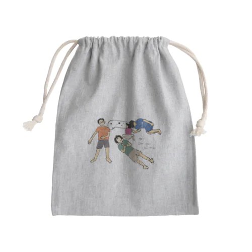 映画「おーい！どんちゃん」公式グッズ Mini Drawstring Bag