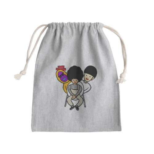 仲間たち Mini Drawstring Bag