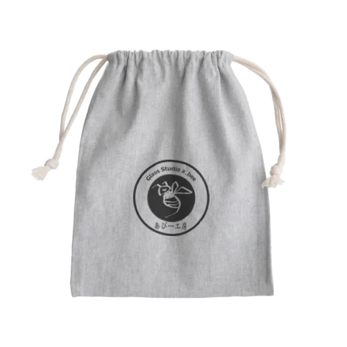 あびー工房（a_bee）ロゴグッズ Mini Drawstring Bag